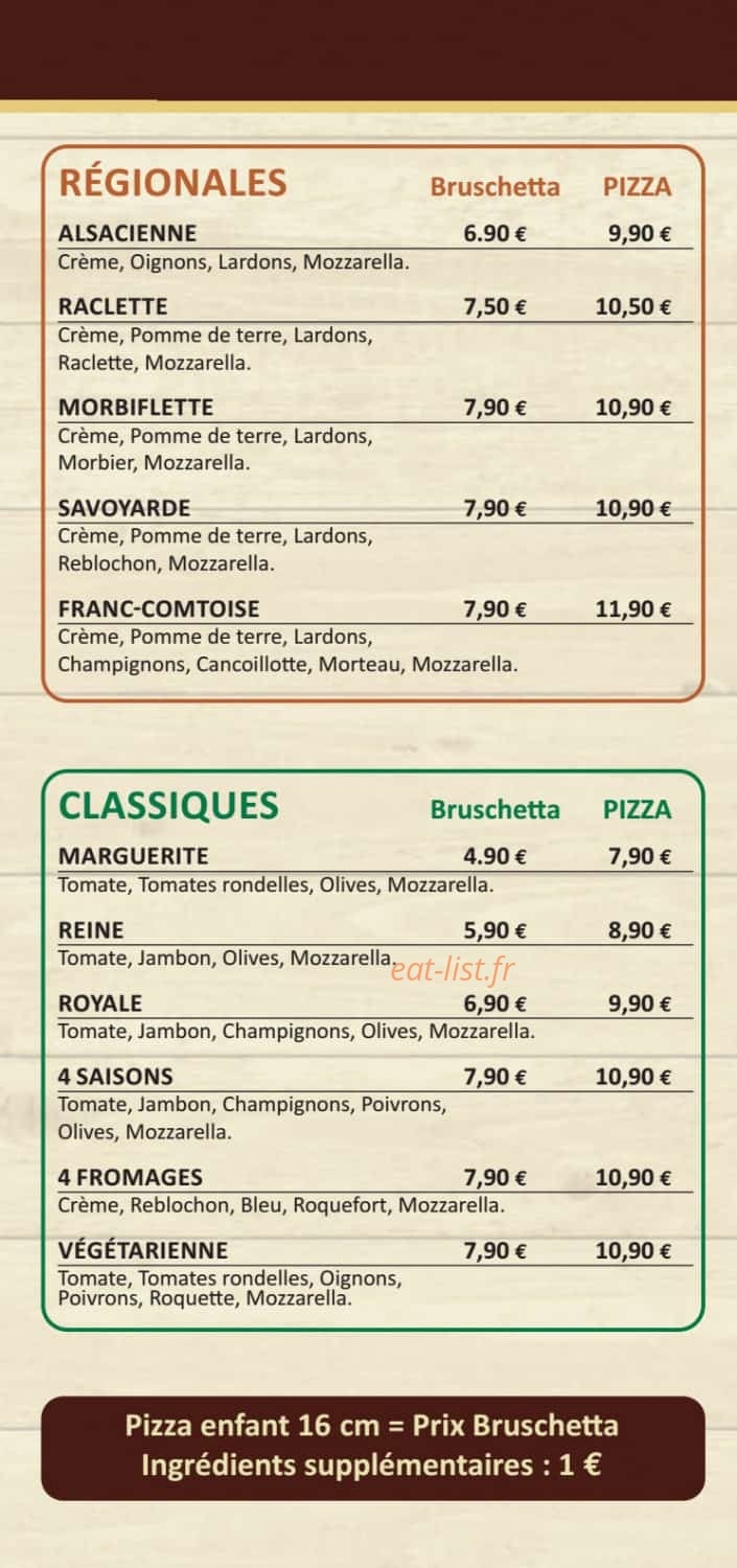 Le Petit Comtois — carte page 2