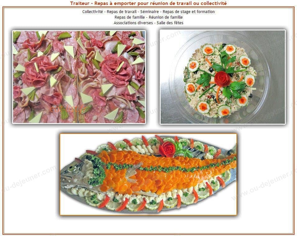 Au petit marché — carte page 3