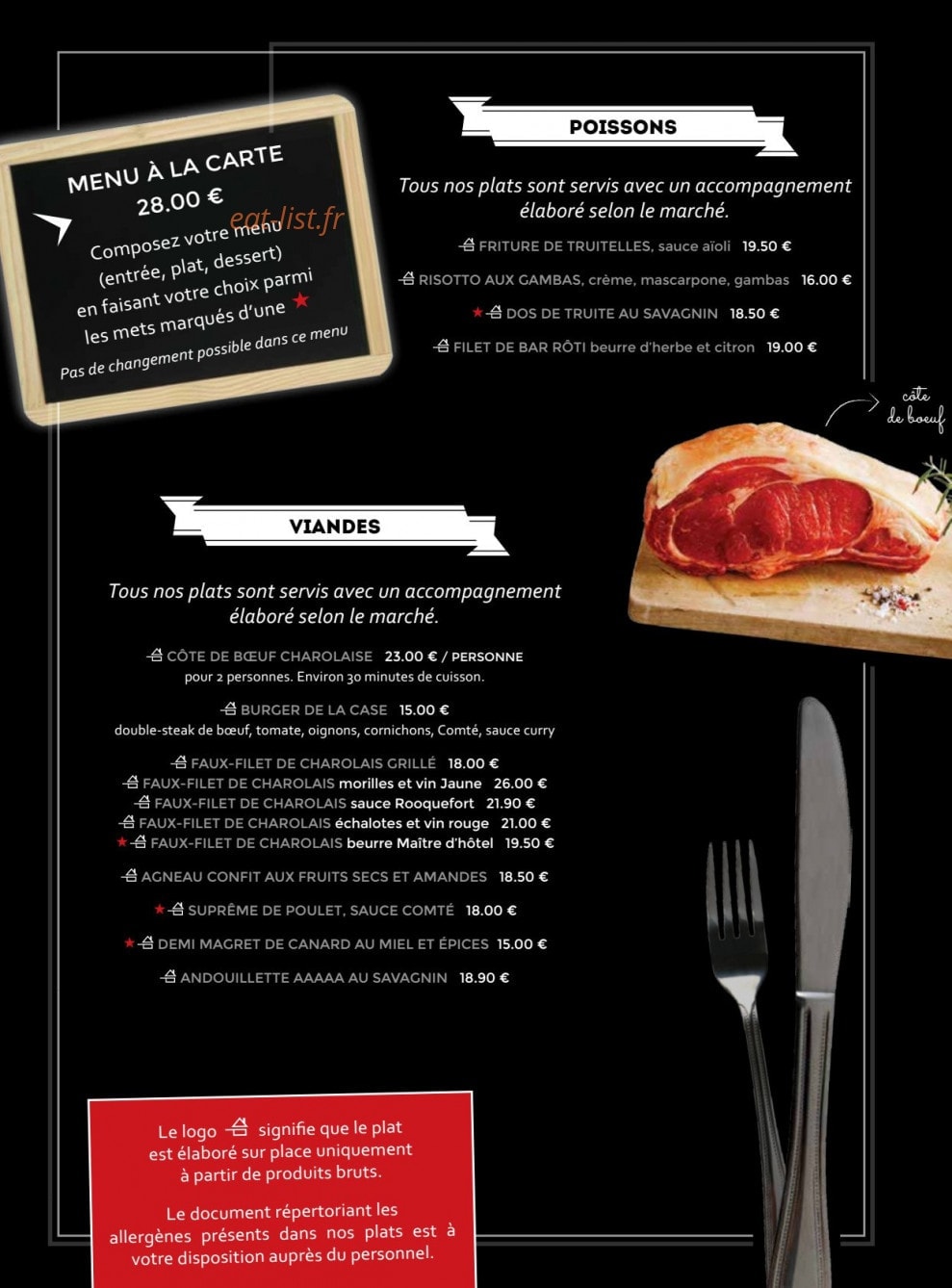 La Case Bambou — carte page 3