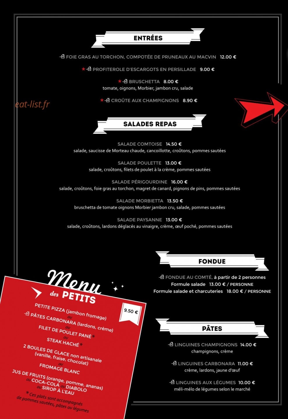 La Case Bambou — carte page 2