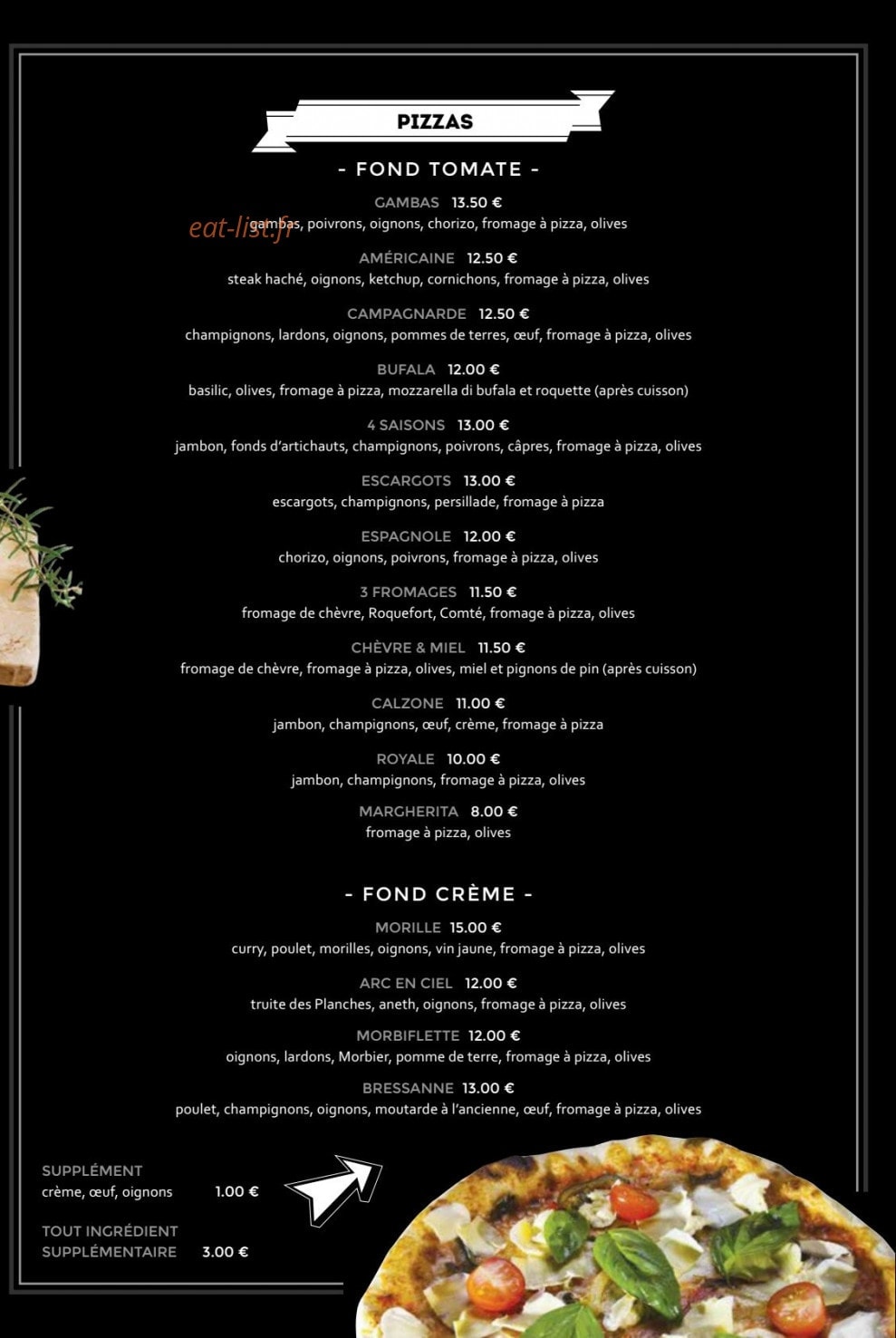La Case Bambou — carte page 4