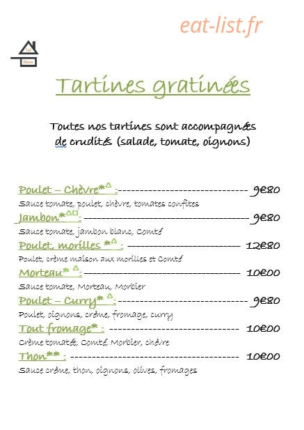 La Gribouillette — carte page 2