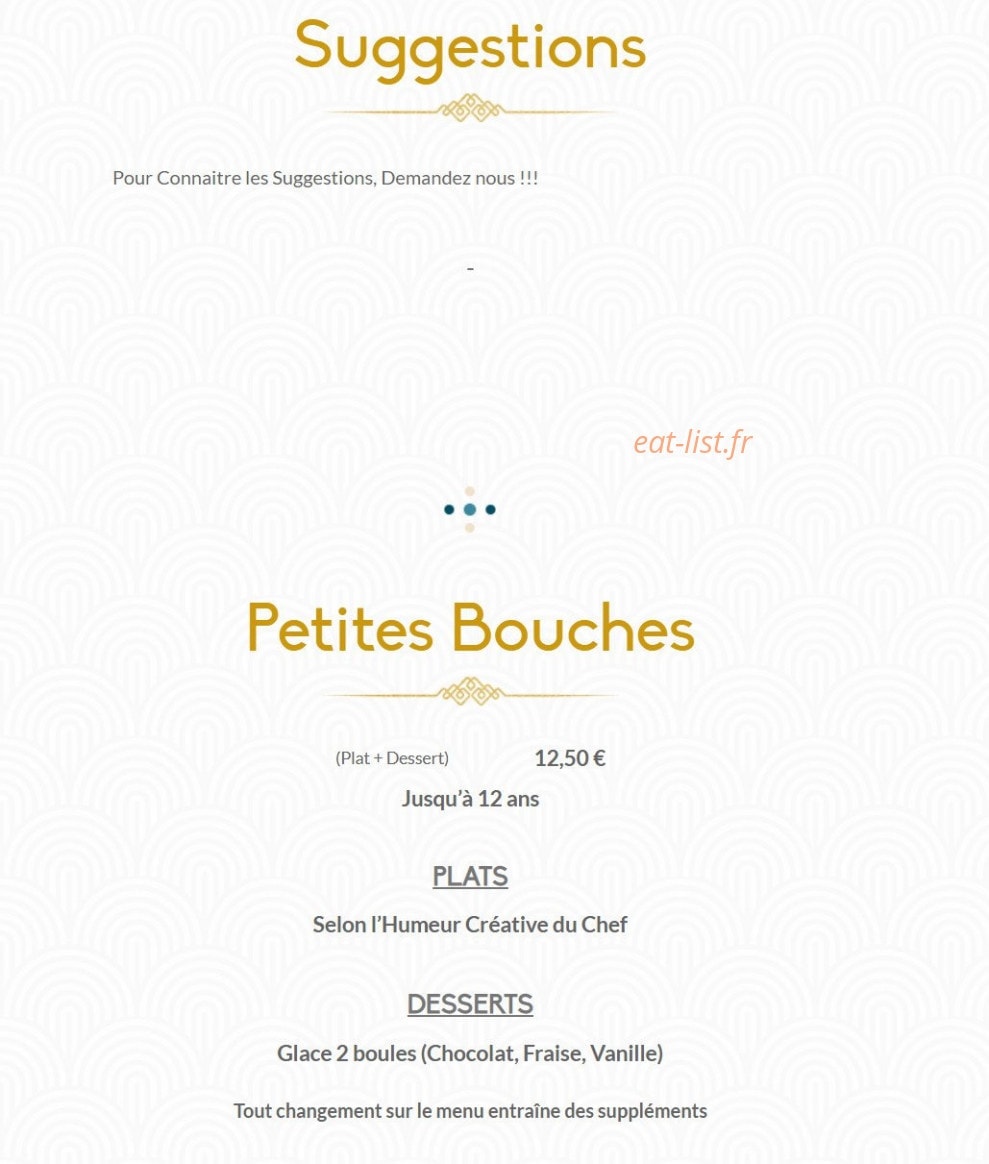 La Muse Bouche — carte page 3