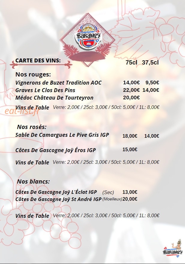 Baramey — carte page 6