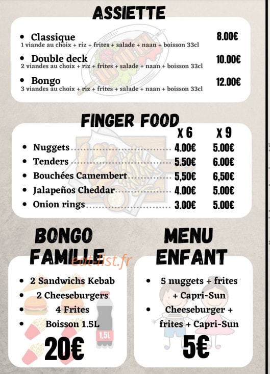 Bongo — carte page 4