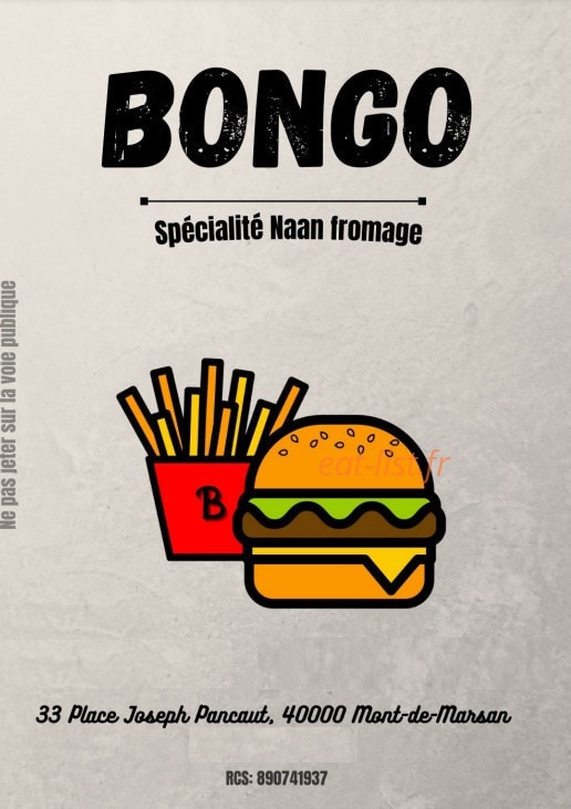 Bongo — carte page 1