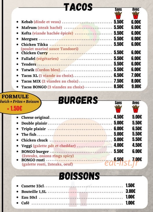 Bongo — carte page 2