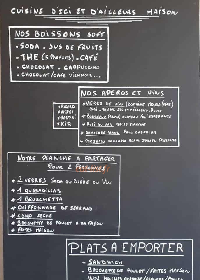 D'ici & D'ailleurs — carte page 3