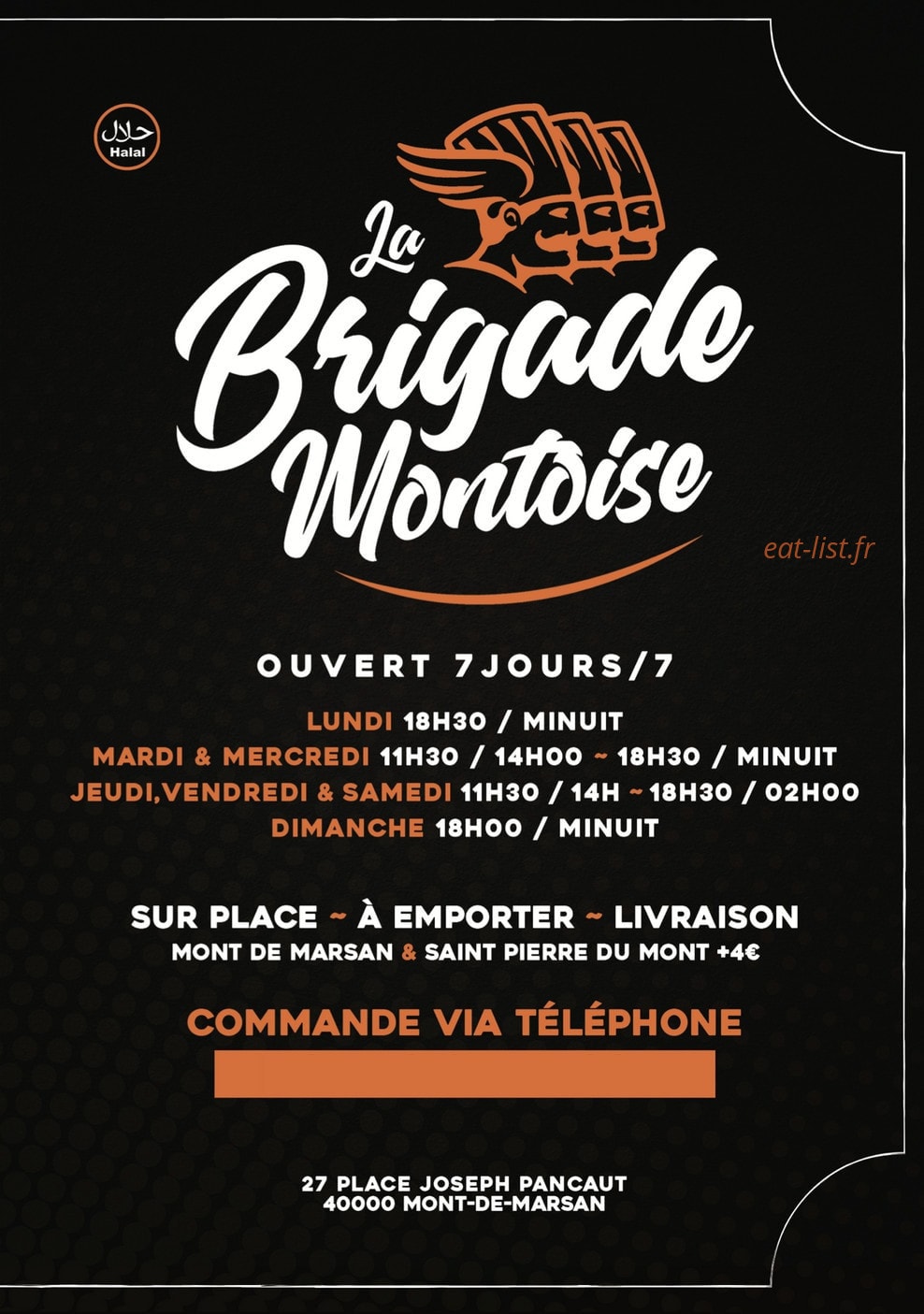 La Brigade — carte page 1