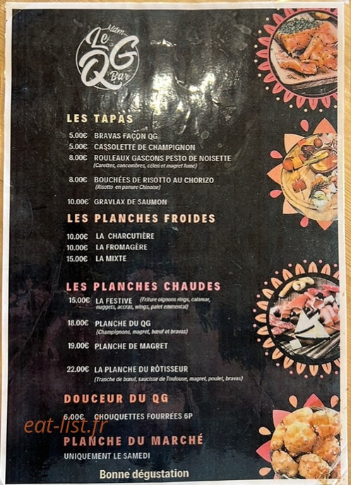 Le Qg — carte page 1