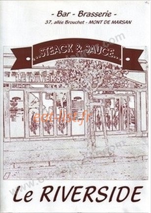 Le Riverside — carte page 1