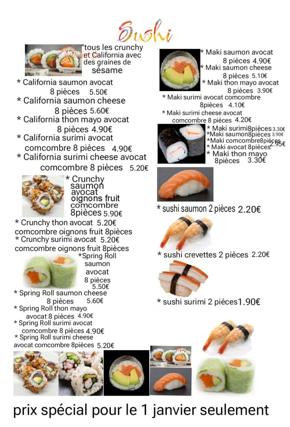Li Hour — carte page 1