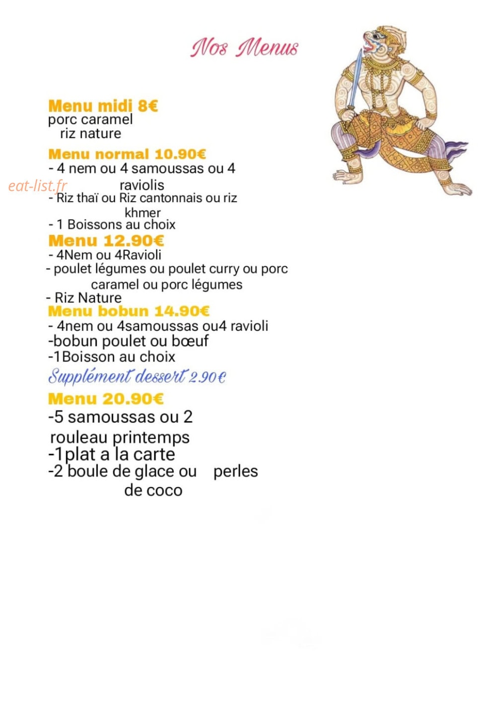 Li Hour — carte page 2