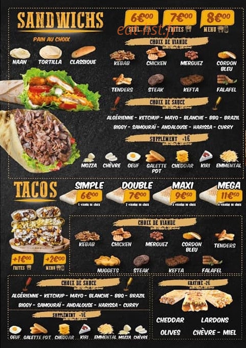 My Snack — carte page 2