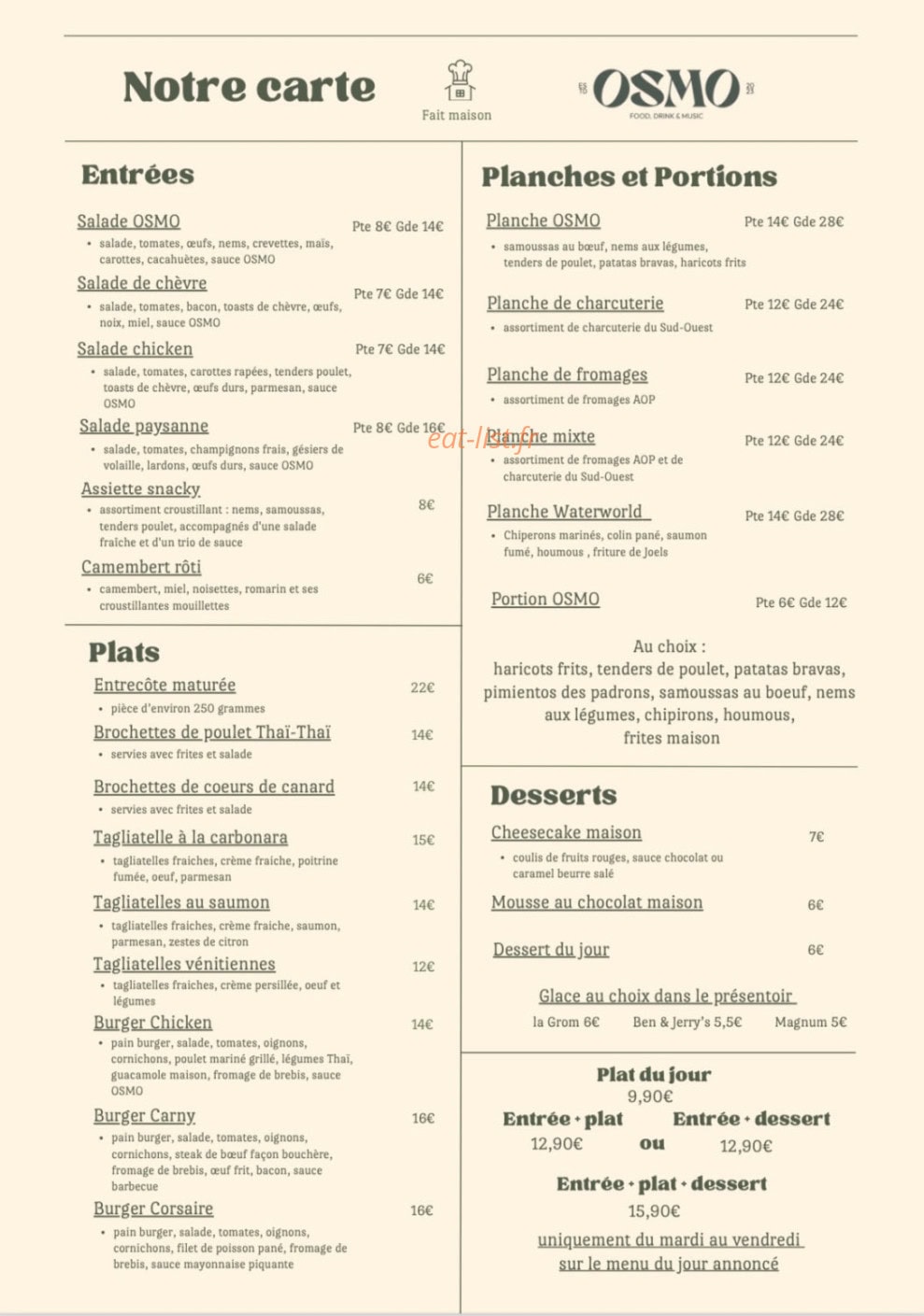 Osmo — carte page 1