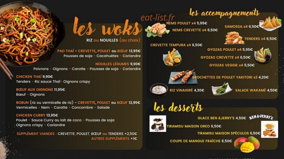 Sushi Side — carte page 4