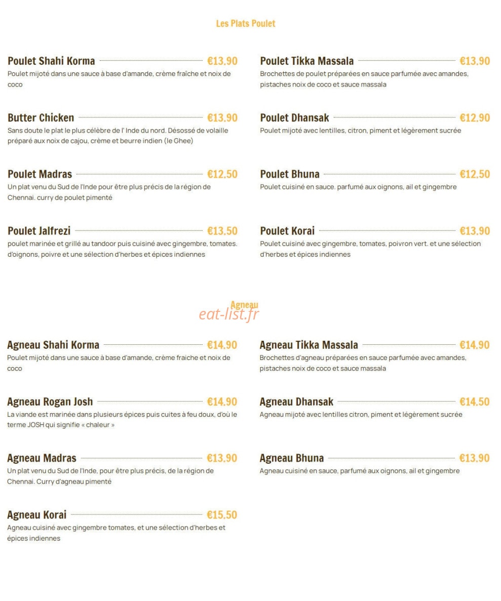 Tajmahal — carte page 2