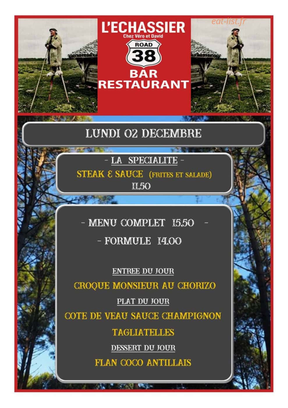L'Echassier — carte page 1