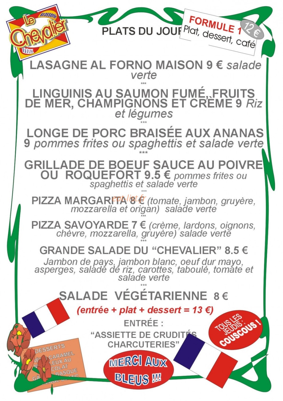 Chevalier — carte page 1