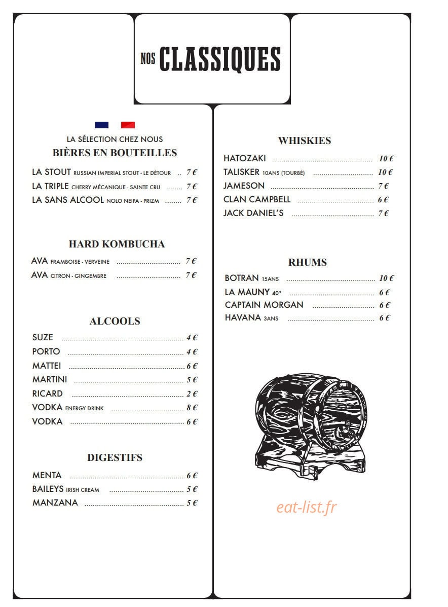 Chez Nous — carte page 14