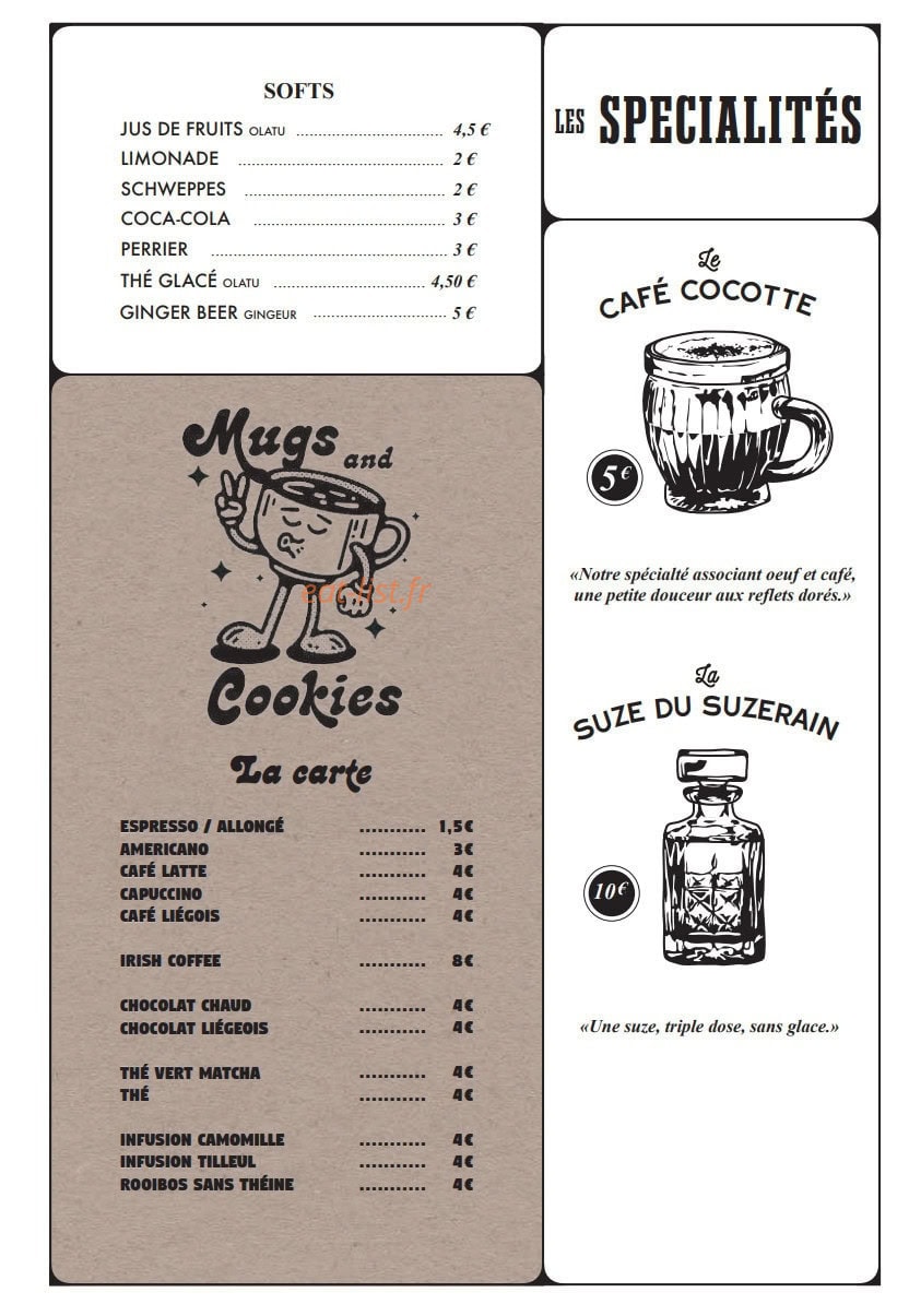 Chez Nous — carte page 15