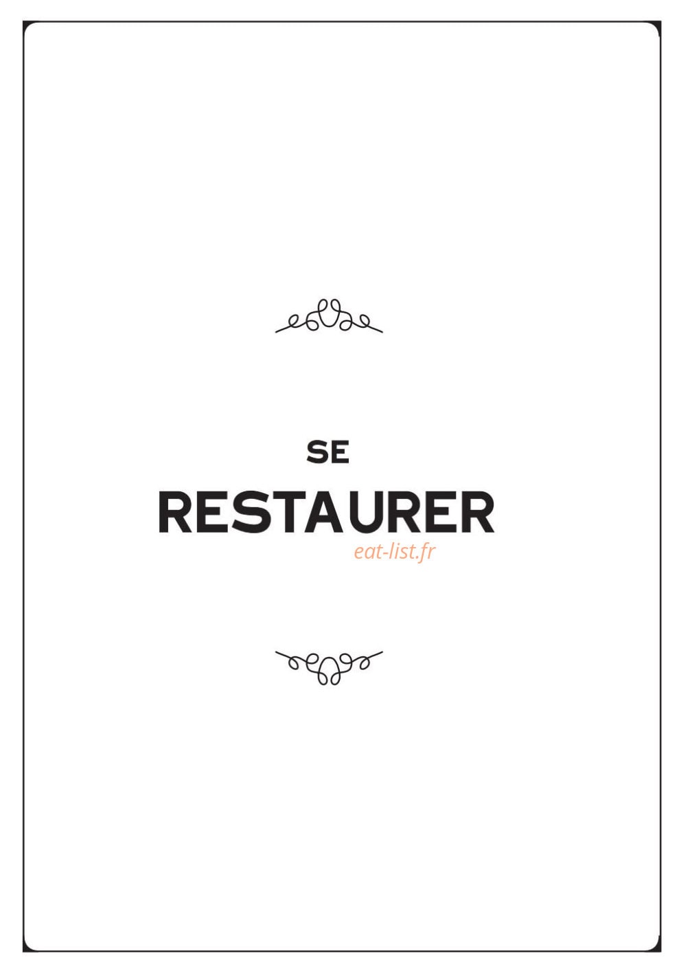 Chez Nous — carte page 1