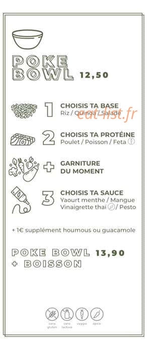 GreenKafe — carte page 3