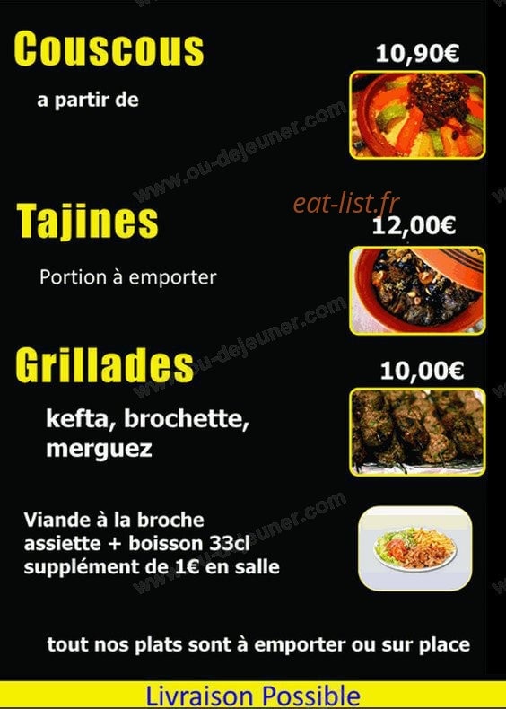 Habib's — carte page 3