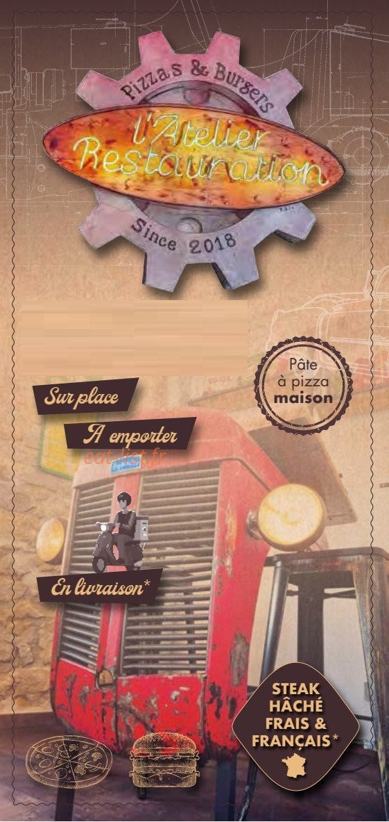 L'Atelier — carte page 1
