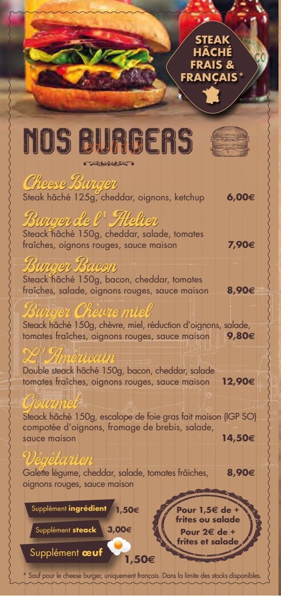 L'Atelier — carte page 4