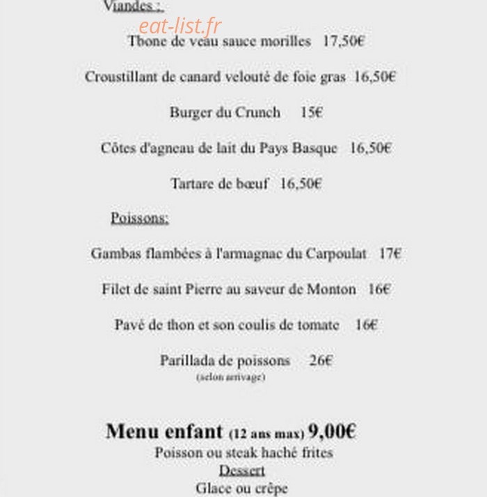 Le Crunch — carte page 4