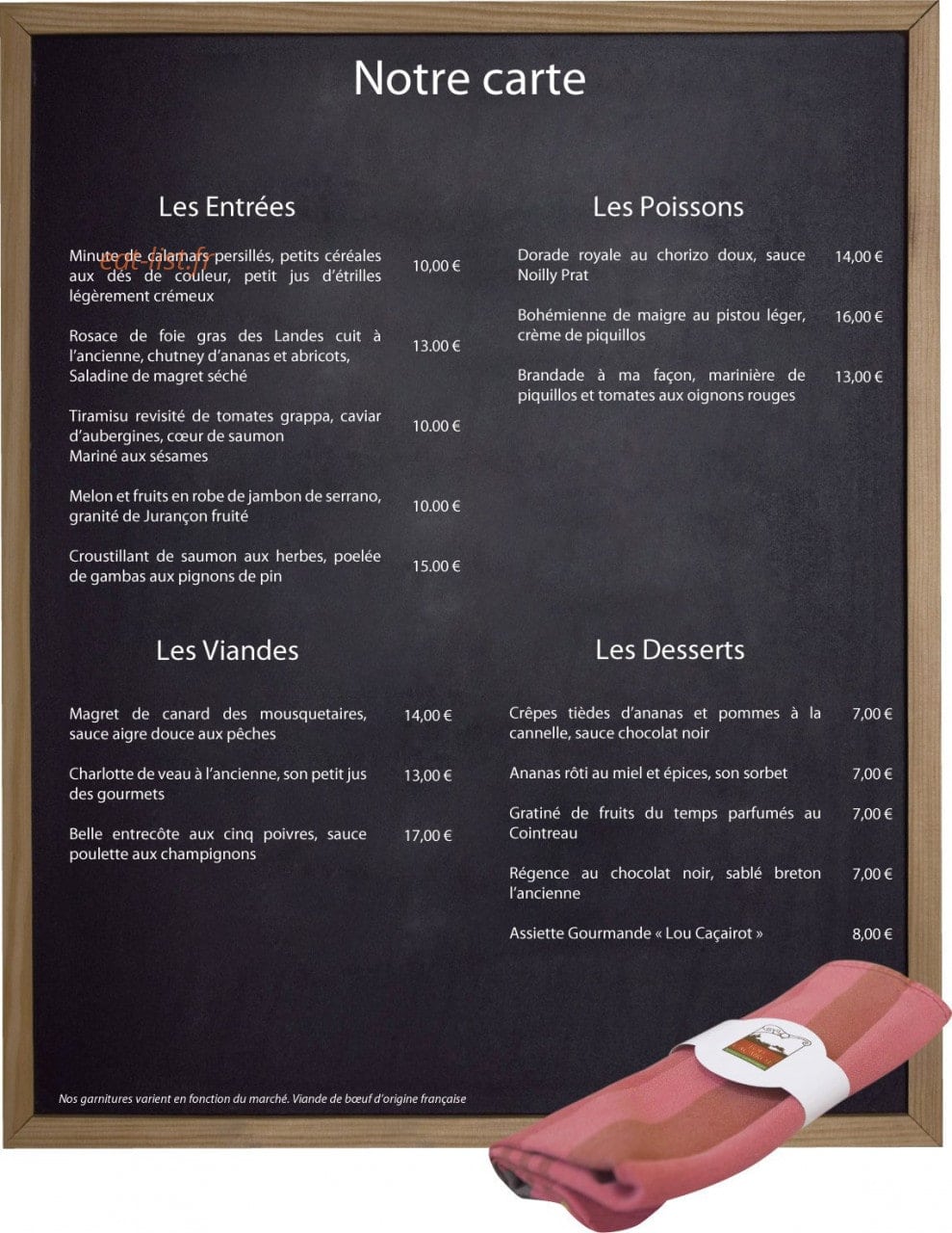 Lou Caçairot — carte page 2