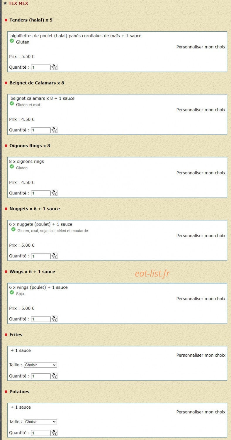 Pizza Toto — carte page 12