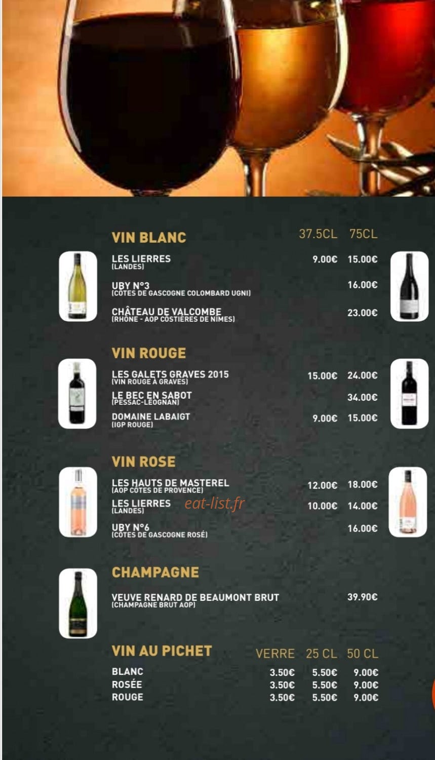 Restaurant Sakura — carte page 18