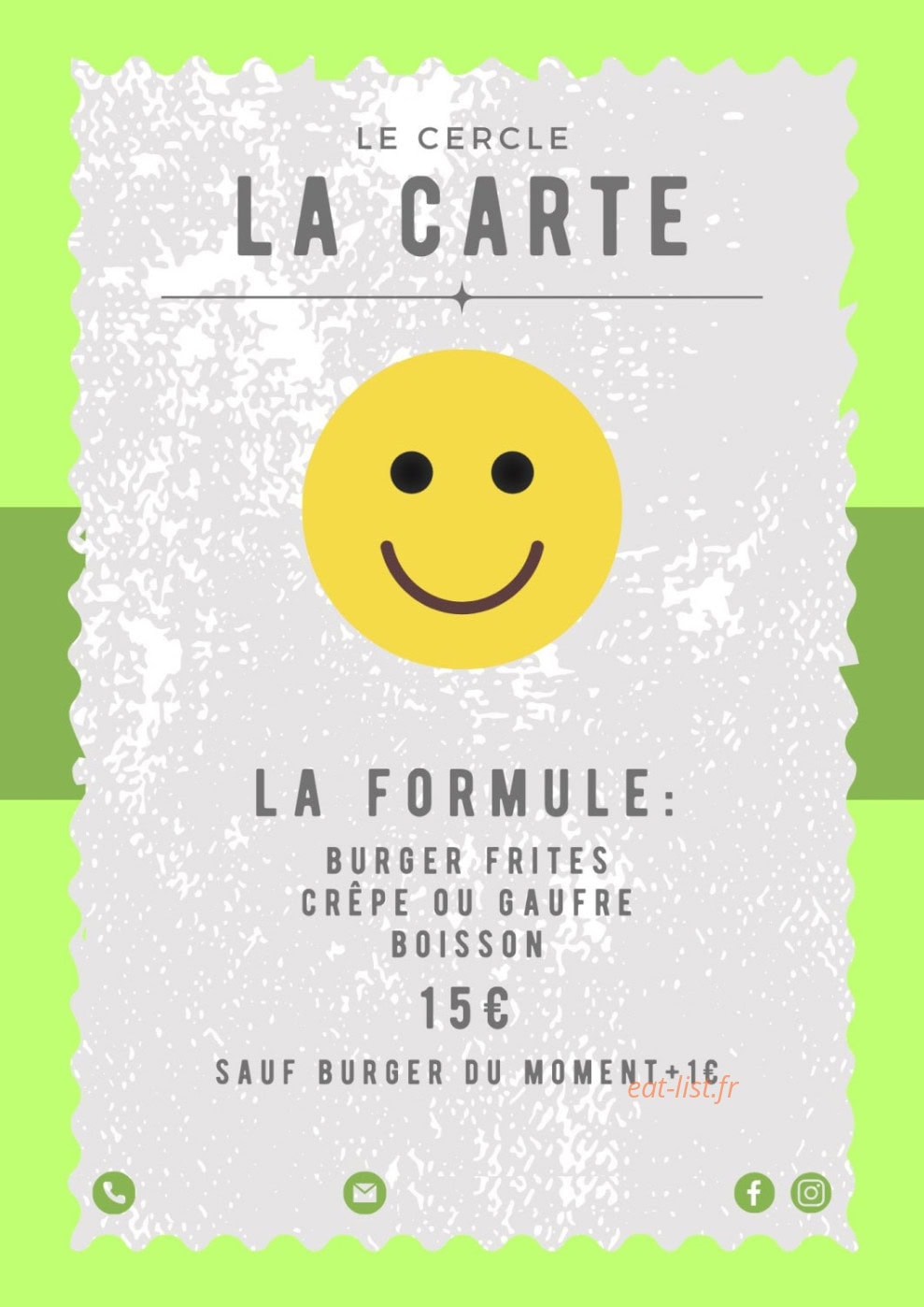 Le Cercle — carte page 1