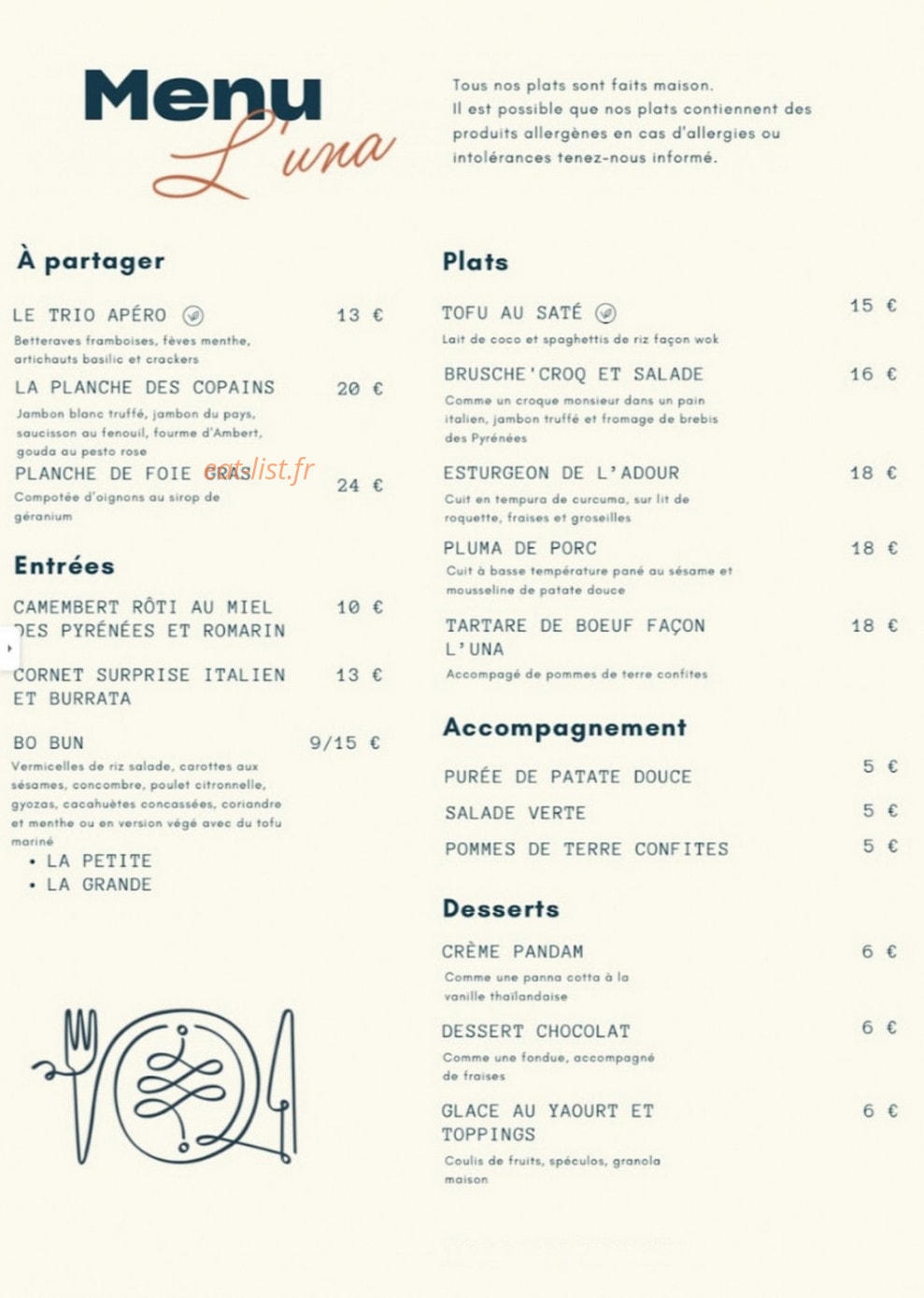 L'Una — carte page 1
