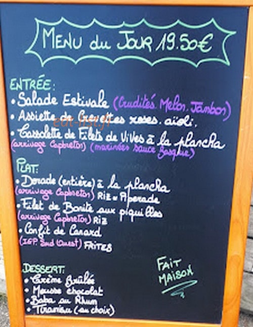 Le Scaphandre — carte page 1