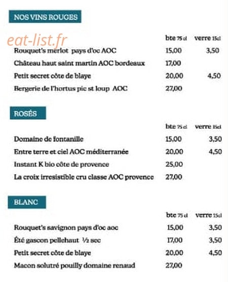 Ô Rendez-Vous — carte page 8