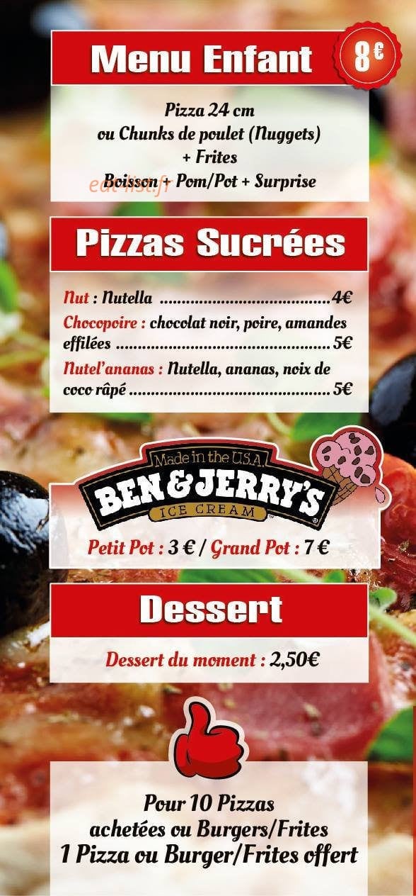 Milana'pizza — carte page 5