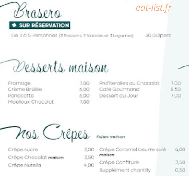 Au petit Saintemarie — carte page 7