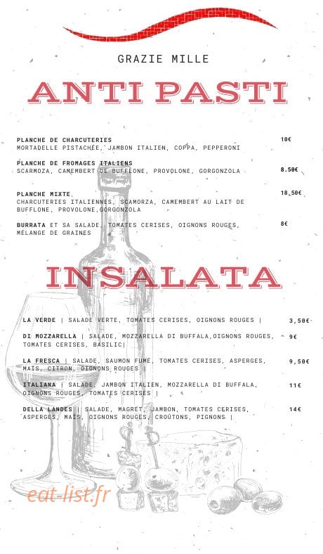 Grazie Mille — carte page 1