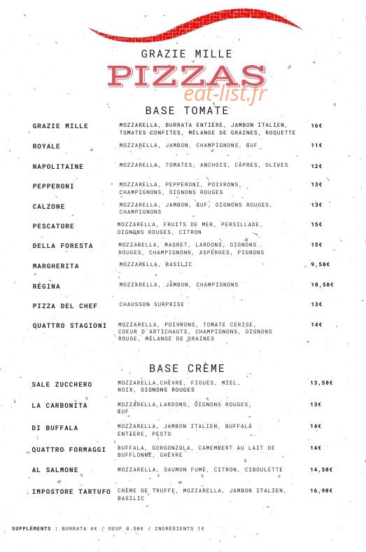 Grazie Mille — carte page 3