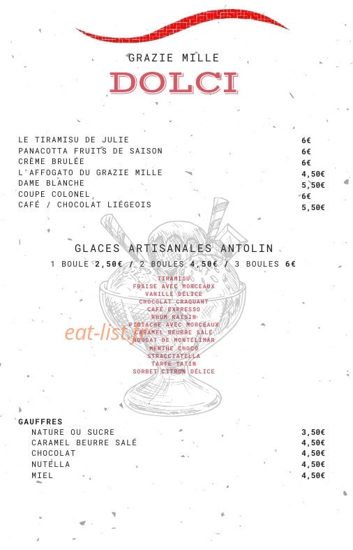 Grazie Mille — carte page 4