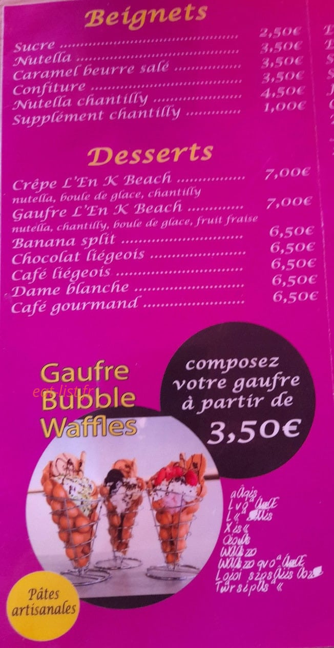 L En K Beach — carte page 4