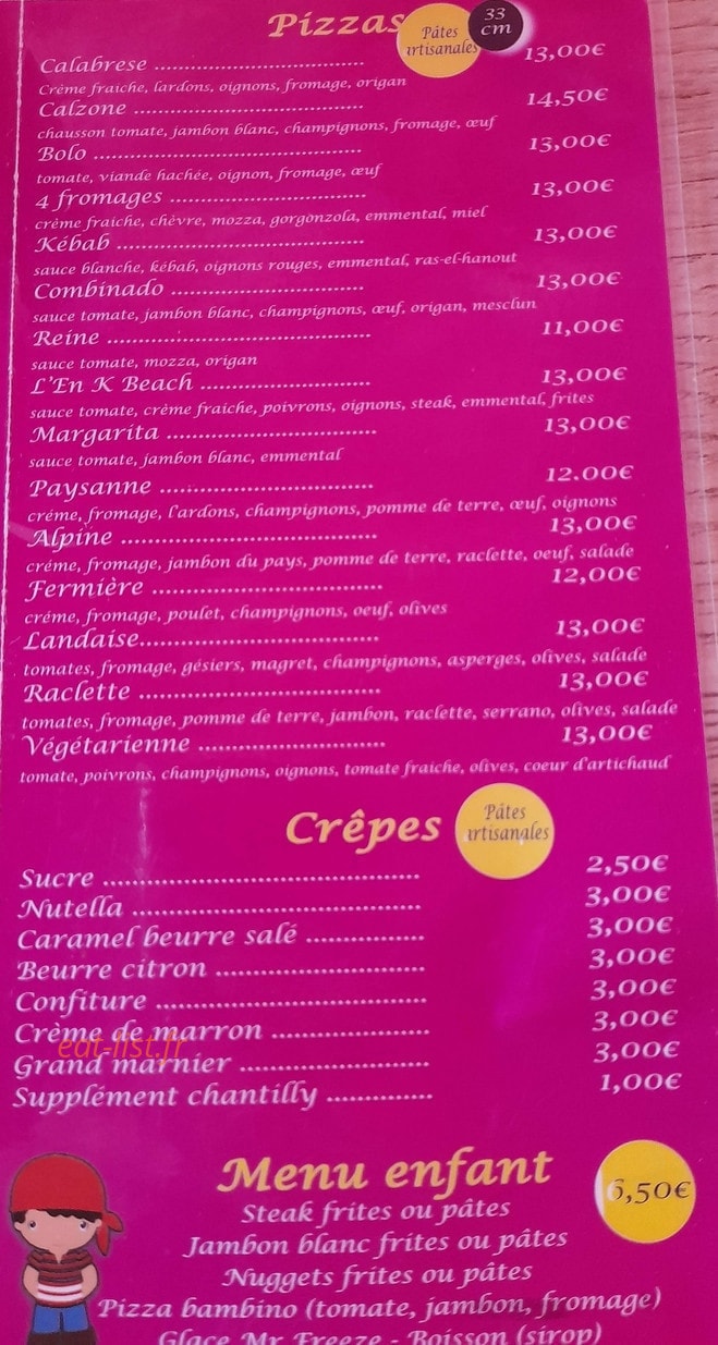 L En K Beach — carte page 3