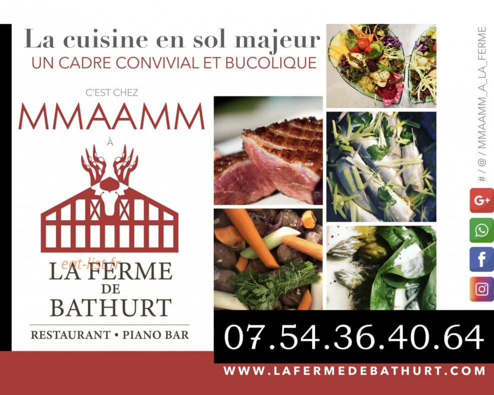 La Ferme de Bathurt — carte page 5