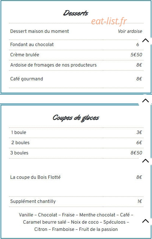 Le Bois Flotté — carte page 4