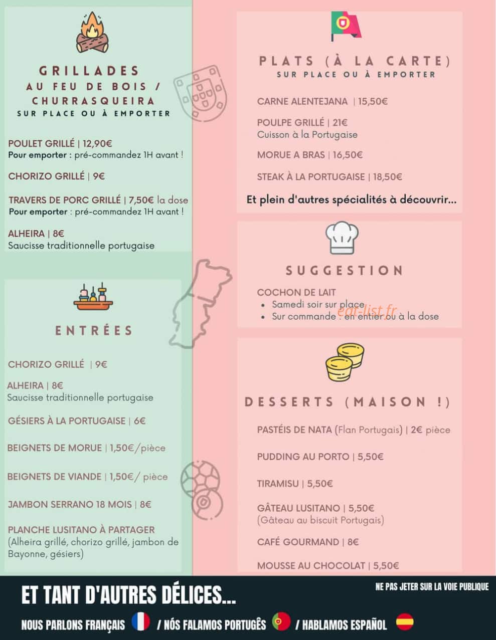 Lusitano — carte page 1