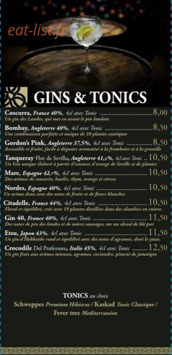O’bar basque — carte page 7