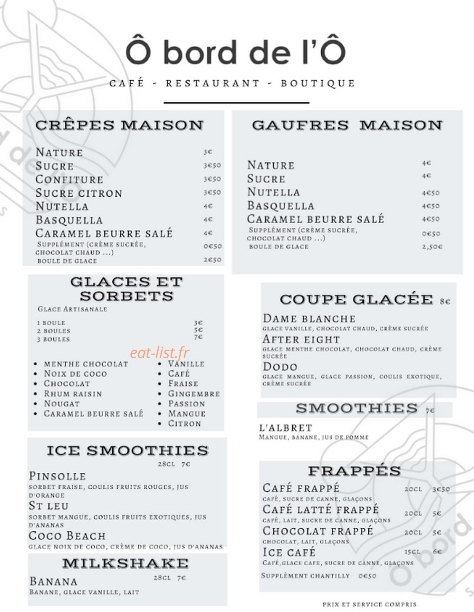 ô bord de l’ô — carte page 2